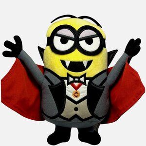 Universal Studios Minions 10" Vampire Minion Plush Toy Stuffed Doll Halloween